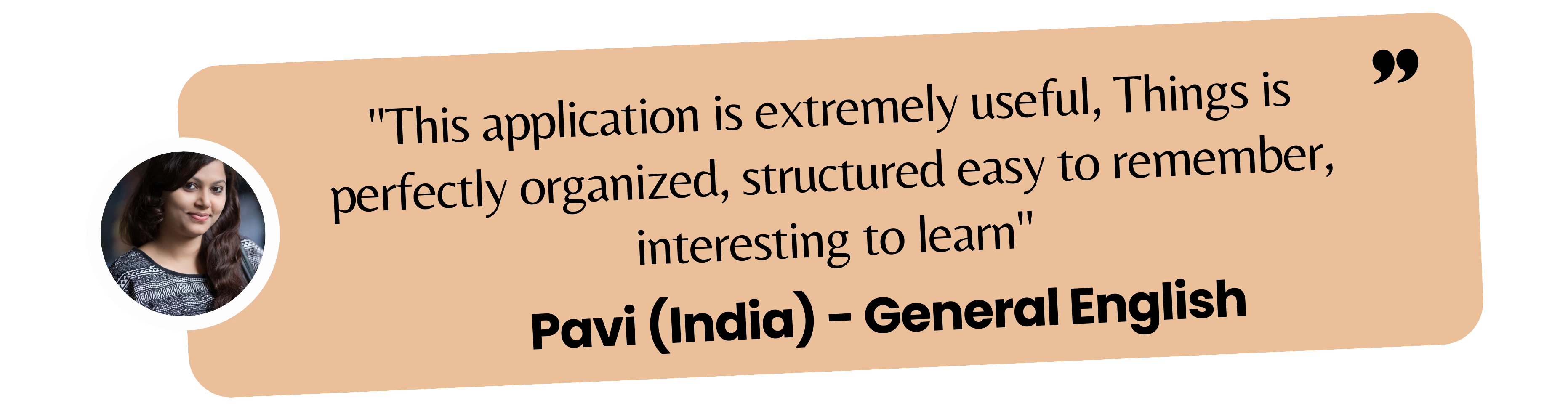 Pavi - Customer feedback