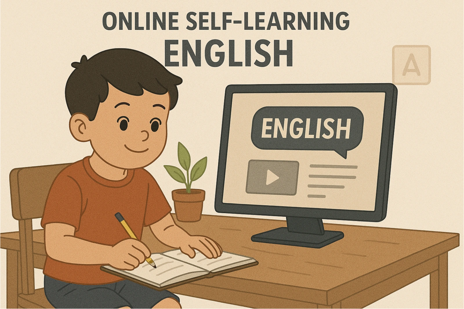 Online Self  Learning English